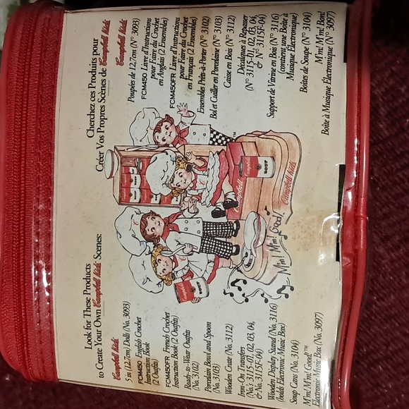 VTG 1995 Campbell Kids in original tote - Picture 2 of 2